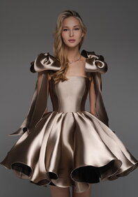 Вечернее платье Ника Mокко-V70527