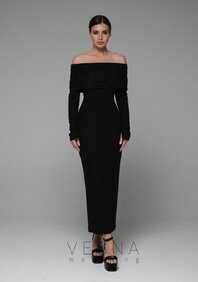 Вечернее платье Селеста Нуар-V70535