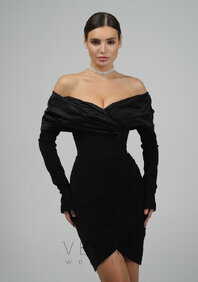 Вечернее платье Тиффани Мини Нуар-V70562