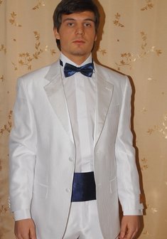 Свадебный мужской костюм 1107-R1459. Классический однобортный.