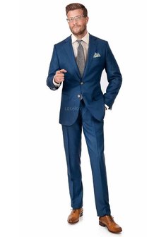 Свадебный мужской костюм L3752. Классический однобортный.