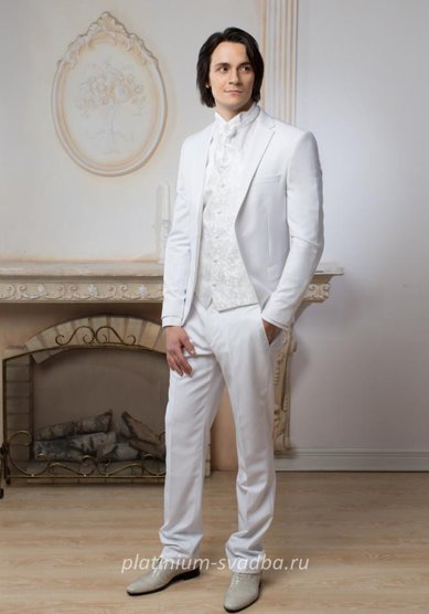Свадебный мужской костюм P1204 - Салон костюмов Platinium
