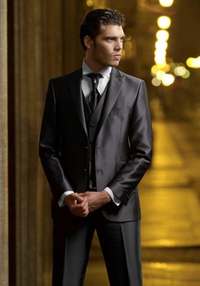 Свадебный мужской костюм P1210 - Салон костюмов Platinium