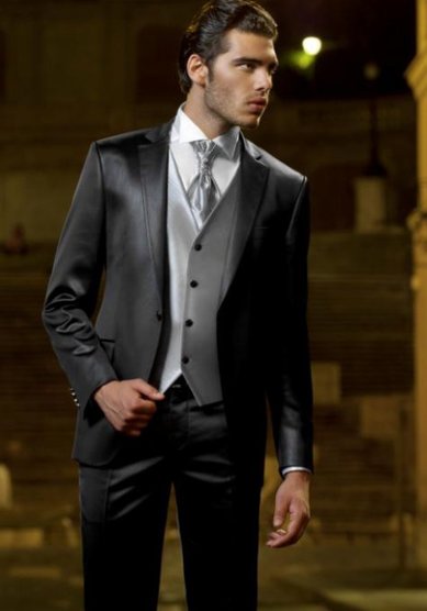 Свадебный мужской костюм P1211 - Салон костюмов Platinium