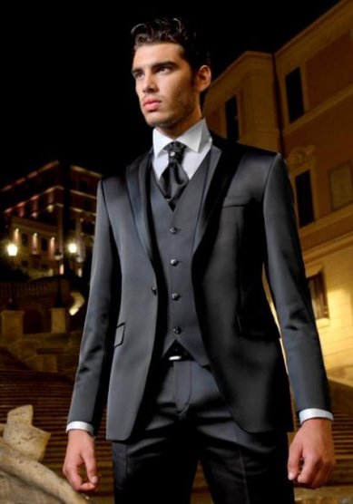 Свадебный мужской костюм P1212 - Салон костюмов Platinium