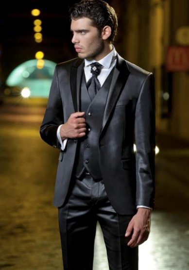 Свадебный мужской костюм P1214 - Салон костюмов Platinium