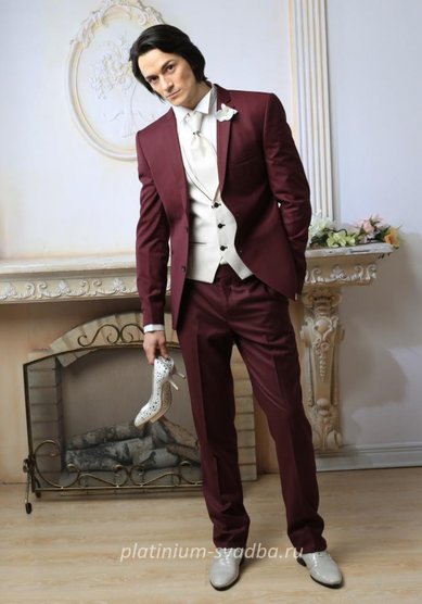 Свадебный мужской костюм P1229 - Салон костюмов Platinium