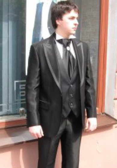 Свадебный мужской костюм Б1264 - Магазины мужской одежды Бадем