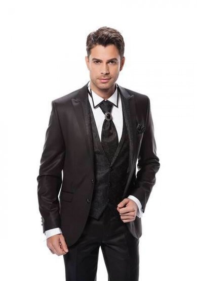 Свадебный мужской костюм P2369 - Салон костюмов Platinium