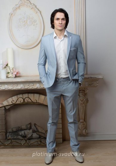 Свадебный мужской костюм P2374 - Салон костюмов Platinium