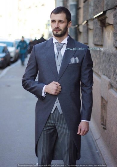 Свадебный мужской костюм P3394 - Салон костюмов Platinium