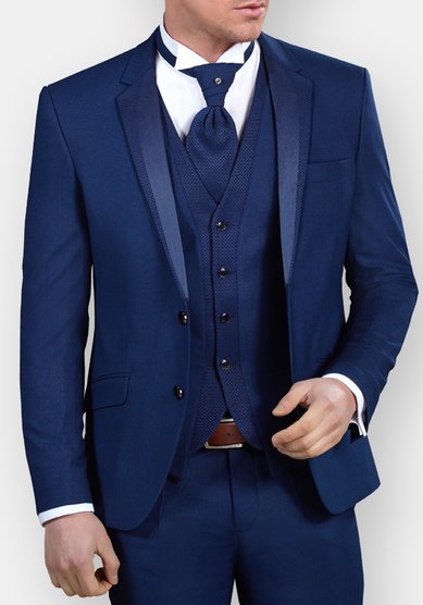 Свадебный мужской костюм Синий костюм Амадей 1416-M3556 - Салон костюмов Manzetti в Санкт-Петербурге...