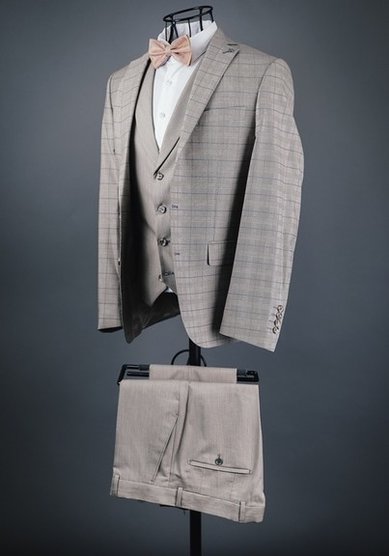 Свадебный мужской костюм Мужской костюм тройка-М3713 - Салон костюмов Мужские костюмы в СПб Джентльмен...