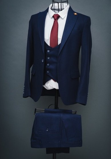 Свадебный мужской костюм М3717 - Салон костюмов Мужские костюмы в СПб Джентльмен