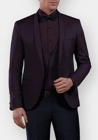  Бордовый костюм Кристоф-M3523