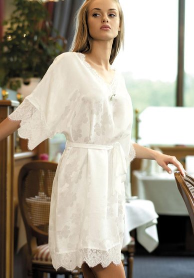 Свадебное белье Туника свадебная Belle-M65057 - Салон нижнего белья Mia