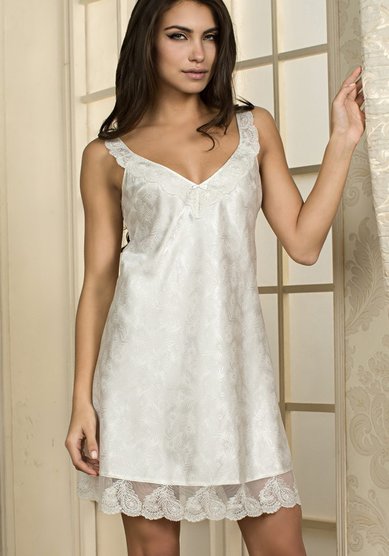 Свадебное белье Сорочка женская-M65062 - Салон нижнего белья Mia