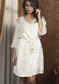  Халат шелковый Diana-M65077