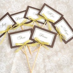 Карточки рассадки гостей А119321