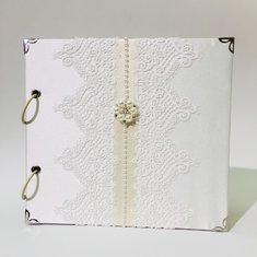 Книга пожеланий жемчужная V119970