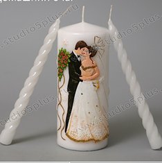 Свадебные свечи С32549
