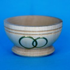 Солонка деревянная V49157