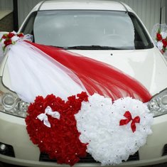 Набор на авто «сердца» V49209