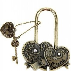 Замок свадебный К79102