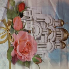 Рушник атласный К80013