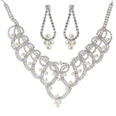 колье и серьги А119309 - Арт Студия Декора и Торжеств Ангел Счастья