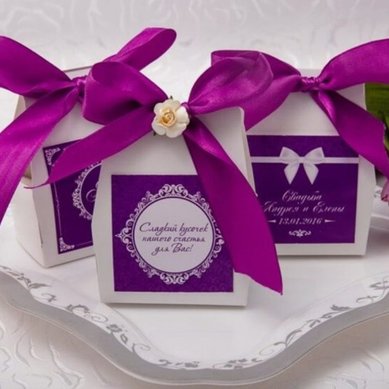 Бонбоньерка А119316 - Арт Студия Декора и Торжеств Ангел Счастья