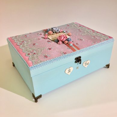 Шкатулка д/денег Прованс V119961 - Мастерская аксессуаров VALLERIdesign