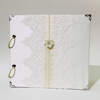 Книга пожеланий Жемчужная V119970 - Мастерская аксессуаров VALLERIdesign
