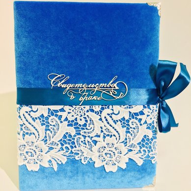 Папка для свидетельства V119971 - Мастерская аксессуаров VALLERIdesign