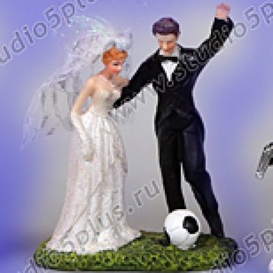 Фигурка на торт С32557 - Свадебные аксессуары Студия 5+