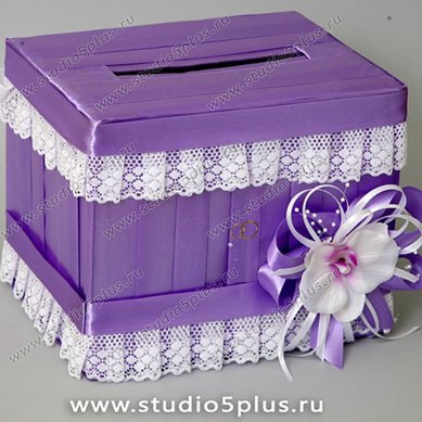 Сундучек для денег С32564 - Свадебные аксессуары Студия 5+