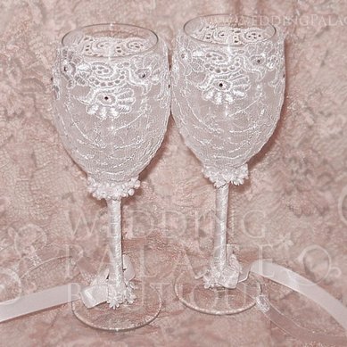 Бокалы W32570 - Свадебные аксессуары Weddingpalace