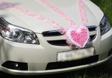 Сердце на машину V49218 - Салон аксессуаров VESTA