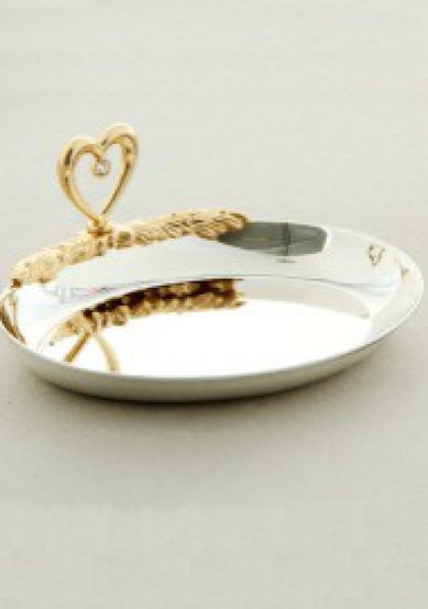 Блюдце для колец К79159 - Салон свадебной и вечерней моды Королева