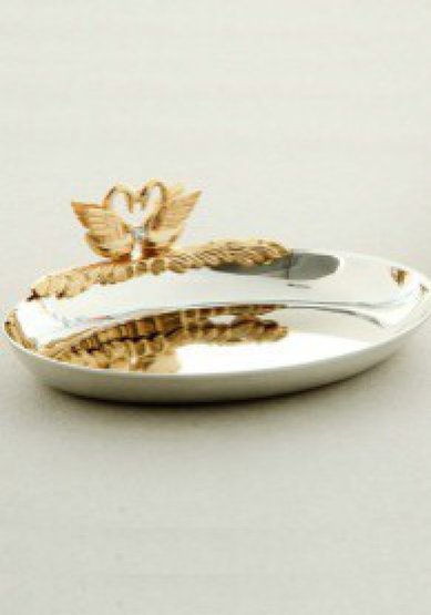 Блюдце для колец К79160 - Салон свадебной и вечерней моды Королева