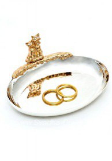 Блюдце для колец К79163 - Салон свадебной и вечерней моды Королева