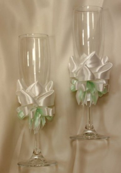 Бокалы свадебные К79383 - Салон свадебной и вечерней моды Королева