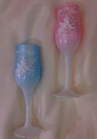 Бокалы свадебные К79384 - Салон свадебной и вечерней моды Королева